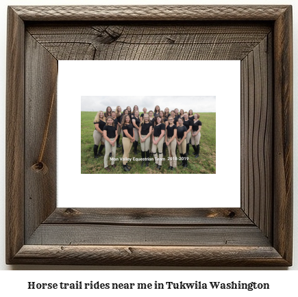 horse trail rides near me in Tukwila, Washington